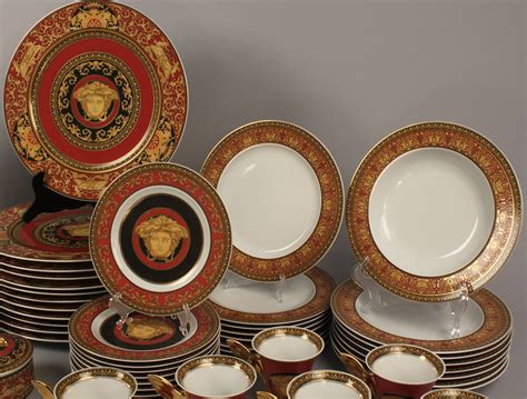 versace rosenthal medusa plate|rosenthal Versace dishes.